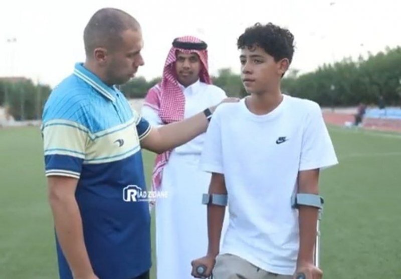 پسر رونالدو دست به عصا شد!/ عکس 6 1682807_523