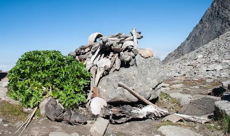 راز خوفناک صدها جمجمه‌ خرد شده در دریاچه اسکلت/ عکس