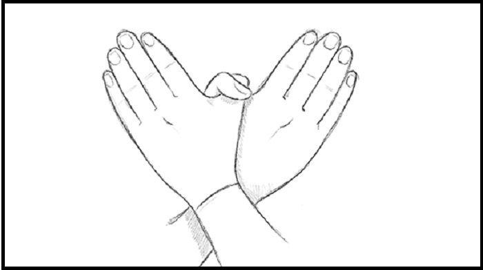 چطور در اوقات بحرانی اسایش خود را باز یابیم? 6 حالت دست ها در آغوش پروانه ای