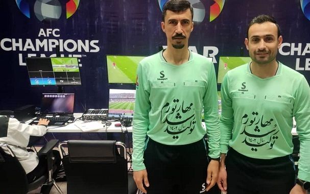 روایتی از وجود داوران عراقی در دربی و اتاق VAR 6 روایت حضور داوران عراقی در شهرآورد+تصاویر