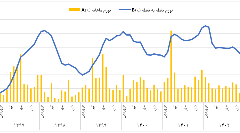 تورم سالانه به کانال ۲۰ درصدی می‌رسد/ بانک مرکزی در یک قدمی هدفگذاری ۱۴۰۳