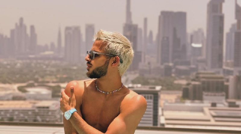 استایل متفاوت مهدی قایدی در تعطیلات