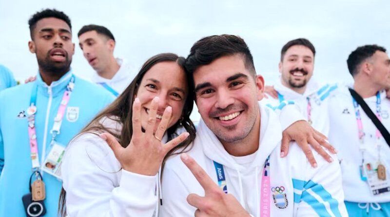 عکس | اولین ازدواج در المپیک پاریس!