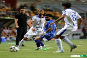 شکست استقلال در بازی پرحاشیه مقابل هم‌نام خوزستانی/ شعار «حیا کن رها کن» علیه جواد نکونام/ ویدئو