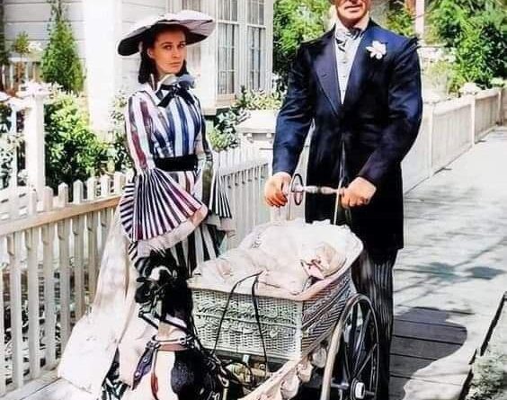 تصویری دیده نشده از بازیگران فیلم «بر باد رفته»