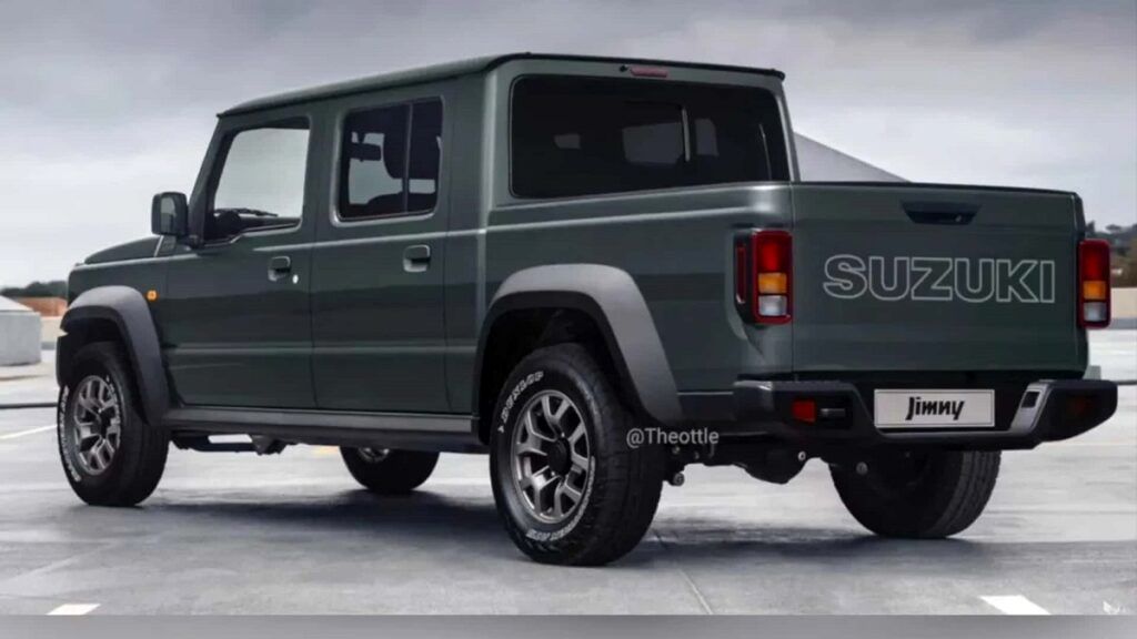 یک وانت دلنشین ولی ارزان_طلوع شرق 4 سوزوکی جیمنی پیکاپ