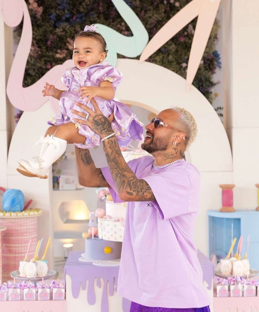 نیمار در جشن تولد دخترش ماوی (عکس)