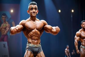 از روستا تا مستر المپیا/ ویدئو