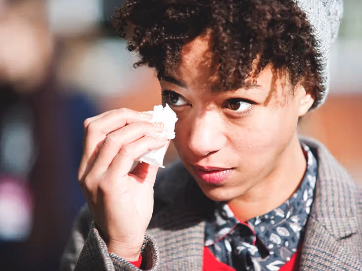 ۸ ترفند سریع برای از بین بردن پف چشم سپس از گریه_طلوع شرق 9 1742789415 981 ۸ ترفند سریع برای از بین بردن پف چشم سپس.webp