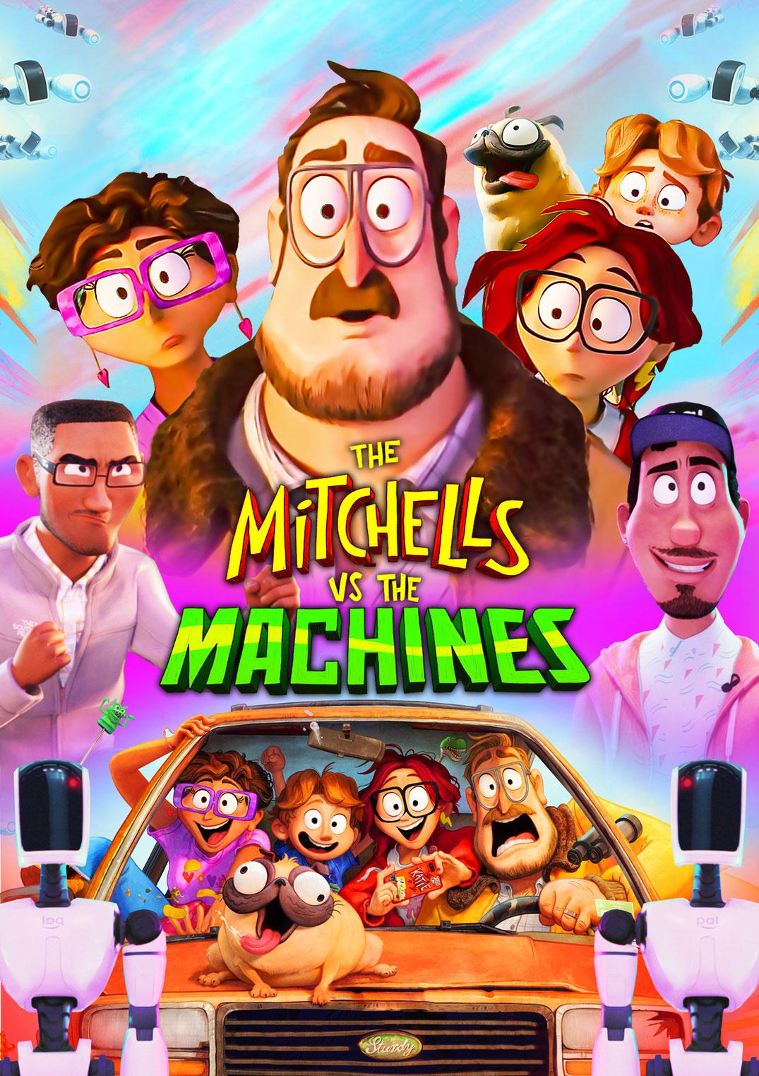 ۱۳ فیلمی که تصاحب دنیا با هوش مصنوعی را مشخص می کند/عکس_طلوع شرق 3 The-Mitchells-vs-the-Machines-2020